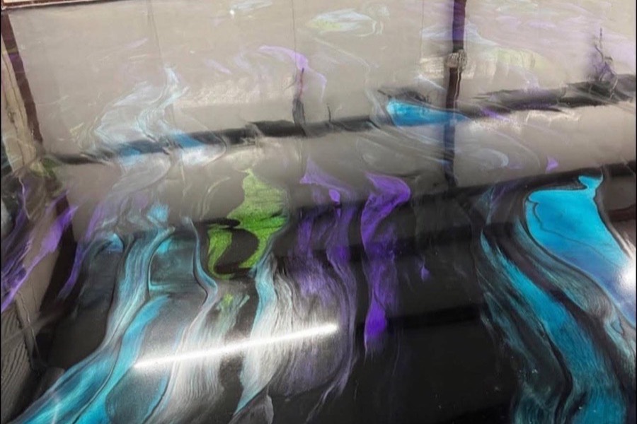 Epoxy flooring project in McAllen and the Rio Grande Valley