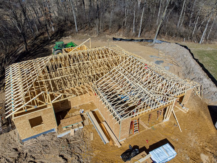 Framing in McAllen, TX by Imperio Construction
